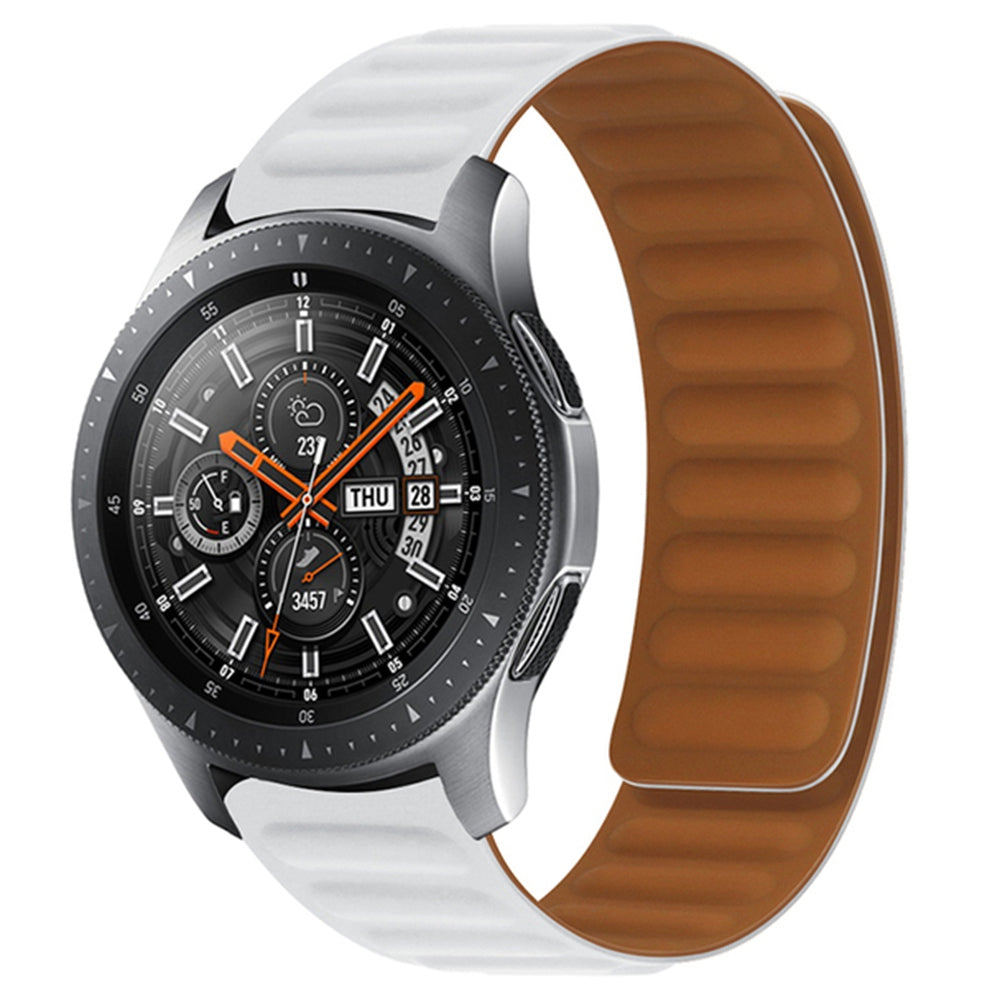 For Samsung Gear S3 Frontier Classic Garmin Forerunner 255 22mm Magnetic Watch Strap Silicone Wrist Band Replacement For Samsung Gear S3 Frontier Classic Garmin Forerunner 255 22mm Magnetic Watch Strap Silicone Wrist Band Replacement